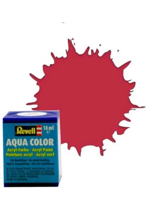 ® Aqua Color Carmine Red - Mat Boya- 18 ml