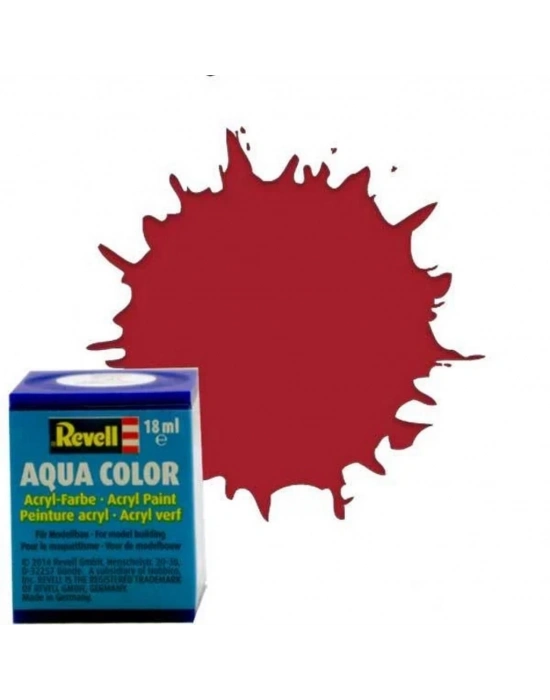 ® Aqua Color Ferrari Red - Gloss Boya- 18 ml