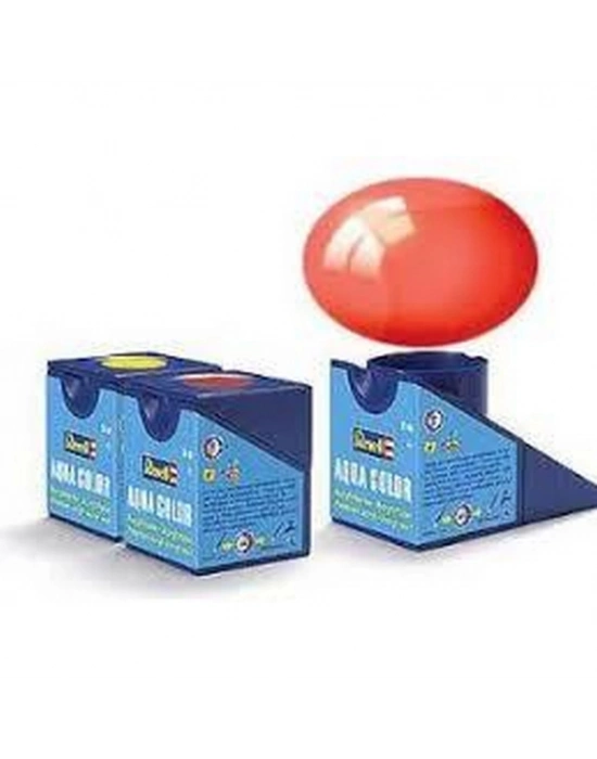 ® Aqua Color Red - Clear Boya- 18 ml