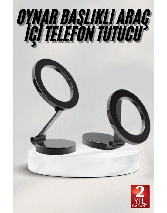 ® Araç Içi Telefon Tutucu İOS Uyumlu Magsafe Manyetik Mıknatıslı