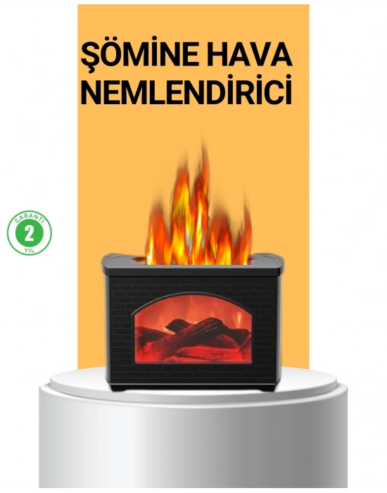 ® Aromaterapi Destekli Ultrasonik Nemlendirici USB Bağlantılı Sessiz Model