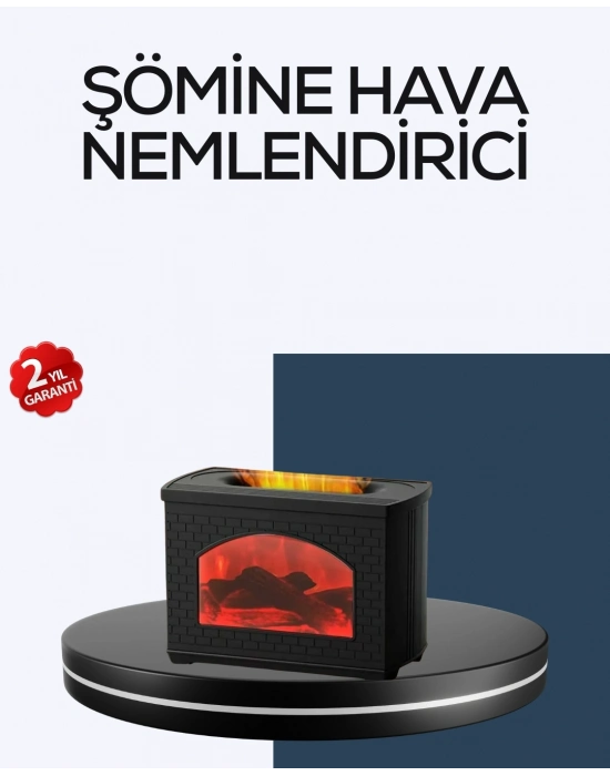 ® Aromaterapi Uyumlu Ultrasonik Oda Nemlendirici Ayarlanabilir Sis Çıkışlı