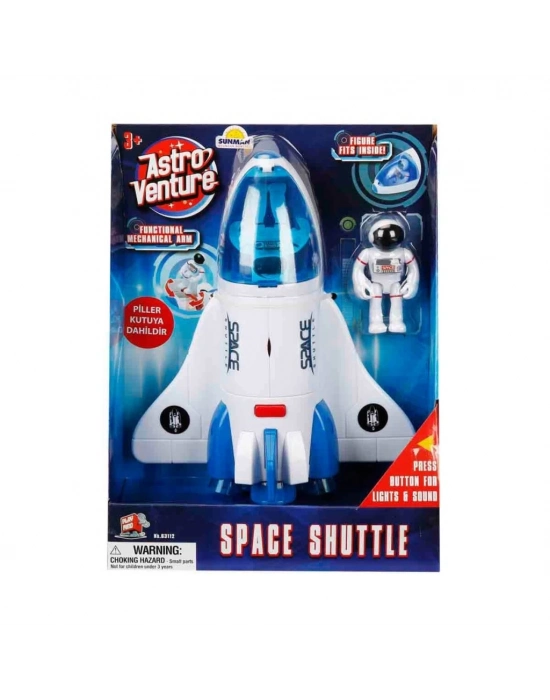 Astro Venture Sesli ve Işıklı Uzay Mekiği