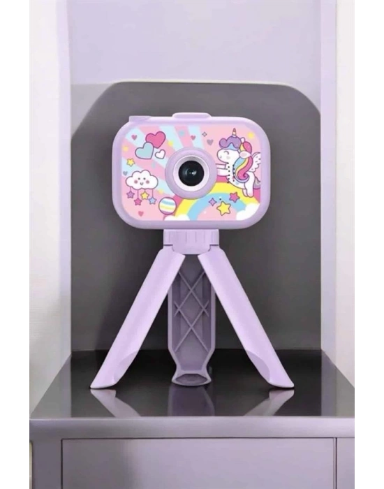 ® Ayaklı Mini Fotoğraf Makinesi Çocuk Için Eğitici Video Kamera