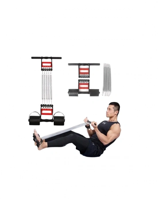 ® Ayarlanabilir Elastik Yaylı Ergonomik Tasarımlı Kas Güçlendirme Seti