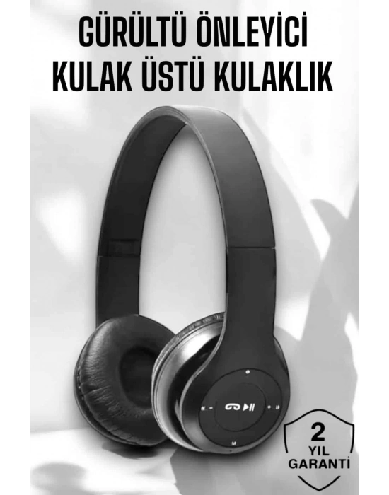 ® Ayarlanabilir Kafa Bandı ile Yüksek Performanslı Bluetooth Kulaklık