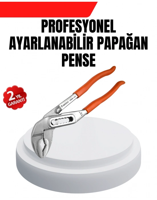 ® Ayarlanabilir Kurbağacık Pense Boru Anahtarı Çelik Malzeme