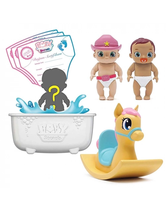 ® Sürpriz Figür ve Bebek Arabası Seti