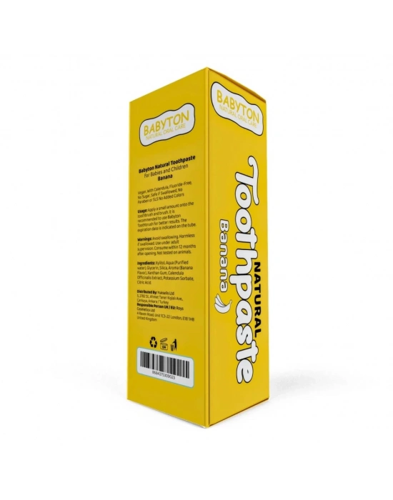 ®   Organik Doğal Muz Aromalı Diş Macunu 50 Gr