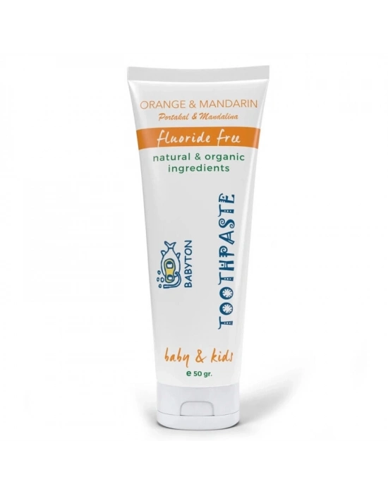 ®   Organik Doğal Portakal & Man a Aromalı Diş Macunu 50 Gr