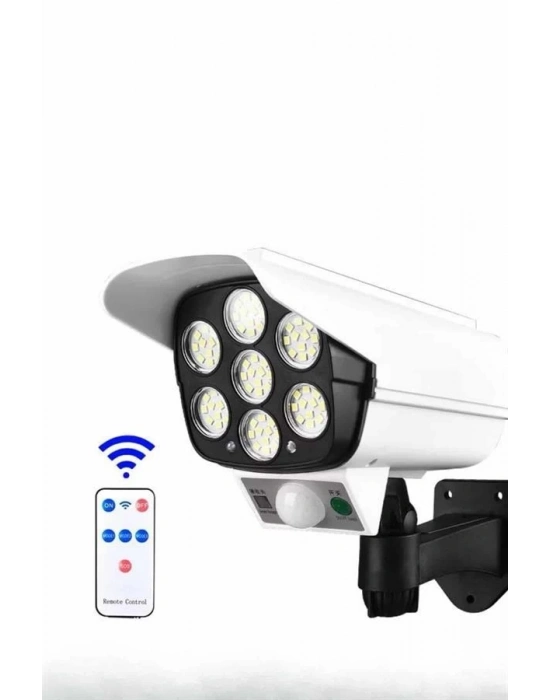 ® Bahçe Aydınlatması Hareket Sensörlü Led Aydınlatma Kamera Görünümlü