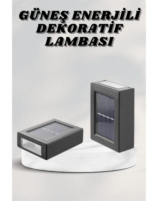 ® Bahçe Aydınlatması Solar Güneş Enerjili Dekoratik Led Işıklı Lamba