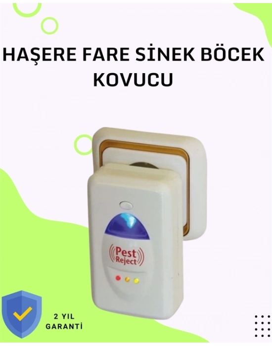 ® Bakım Gerektirmeyen Ultrasonik Haşere Kovucu – Uzun Ömürlü Kullanım
