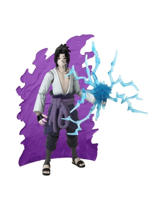 ® Anime Heroes Naruto Sasuke Uchiha Figür ve Aesuar Seti 16 cm