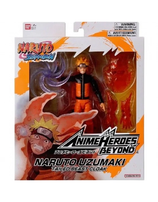 ® Naruto Anime Heroes Naruto Uzumaki Figür ve Aesuar Seti 16 cm