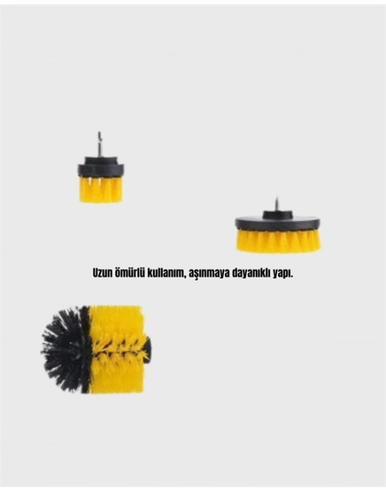 ® Banyo, Mutfak, Jant ve Fayans Temizliği İçin Uygun Matkap Başlığı