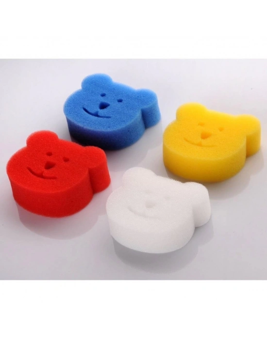 ®   Bebek Banyo Yıkama Süngeri 4Lü