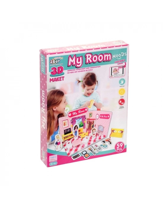 ® Benim Odam Maket 3 Boyutlu Puzzle