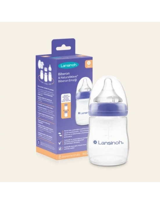 ®   Biberon Natural Wawe Biberon Emziği 160 ml