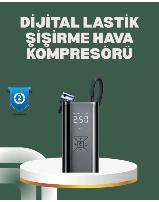 ® Bisiklet, Motosiklet ve Araçlar İçin Çok Amaçlı Hava Pompası
