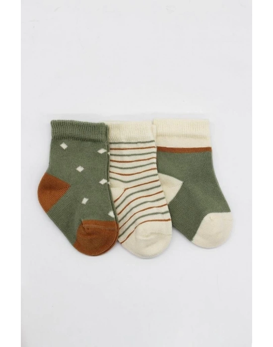 ®   3Lü Penye Kız Soket Çorap 10112 Nil