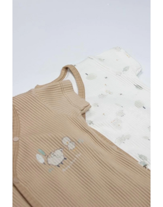 ® Yarım Kol Badi 17115 Ekru Bej