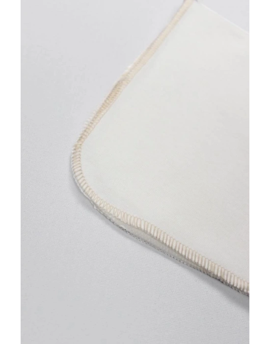 ®   Organik 28x28 10Lu Penye Mendil 90101 Ekru