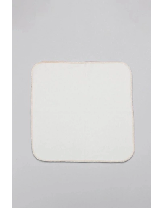 ®   Organik 28x28 10Lu Penye Mendil 90101 Ekru