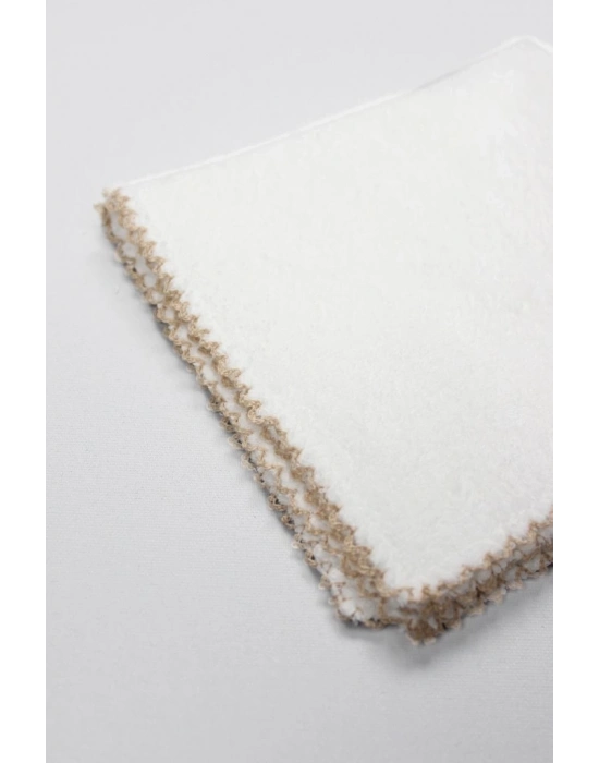 ®   Organik 28x28 6Lı Havlu Mendil 90105 Ekru