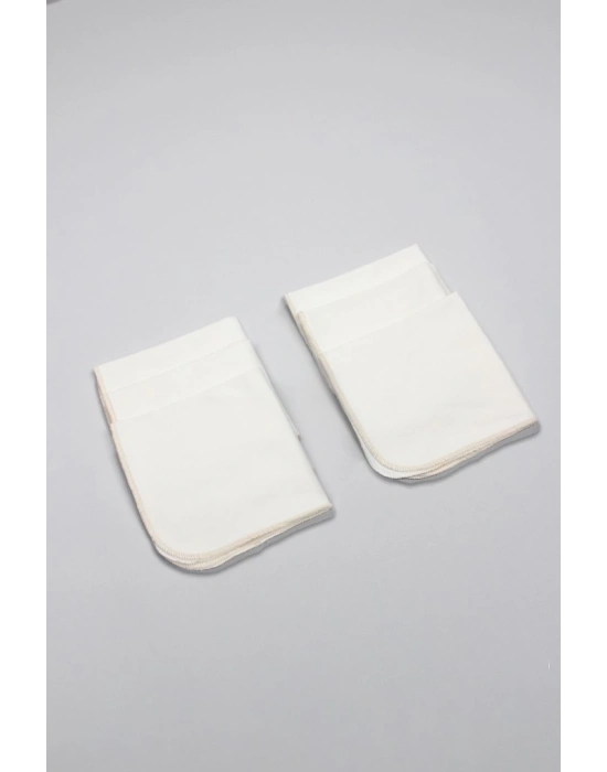 ®   Organik 28x28 6Lı Penye Mendil 90103 Ekru