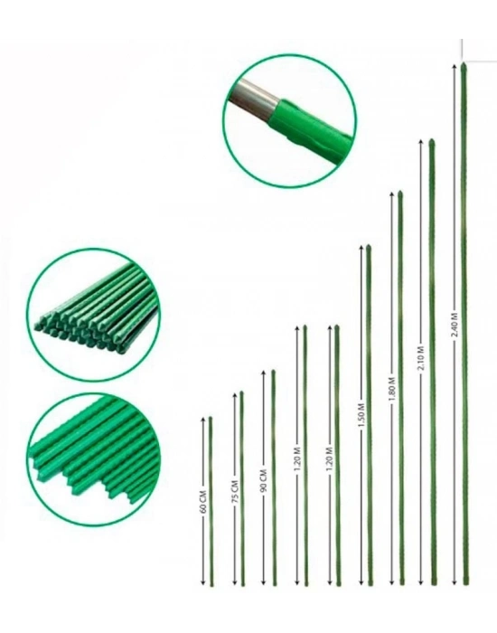 ® Bitki Destek ÇuBuğu 11 mm 150 cm 5 Adet
