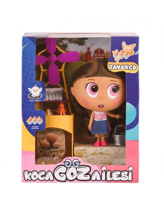 ® BLD295 Koca Göz Ailesi Tavukçu -Birliktoys