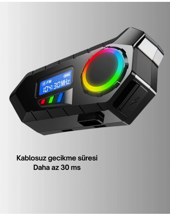 ® Bluetooth 5.4 Kablosuz Hoparlör IP65 Su Geçirmez ve 40 Saat Uzun Pil Ömürlü
