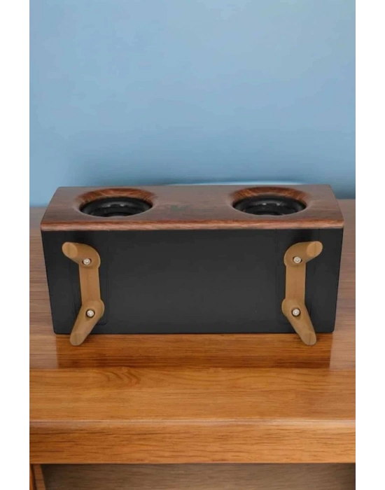 ® Bluetooth Hoparlör Ahşap Klasik Retro Gramofon Bluetooth Müzik Kutusu