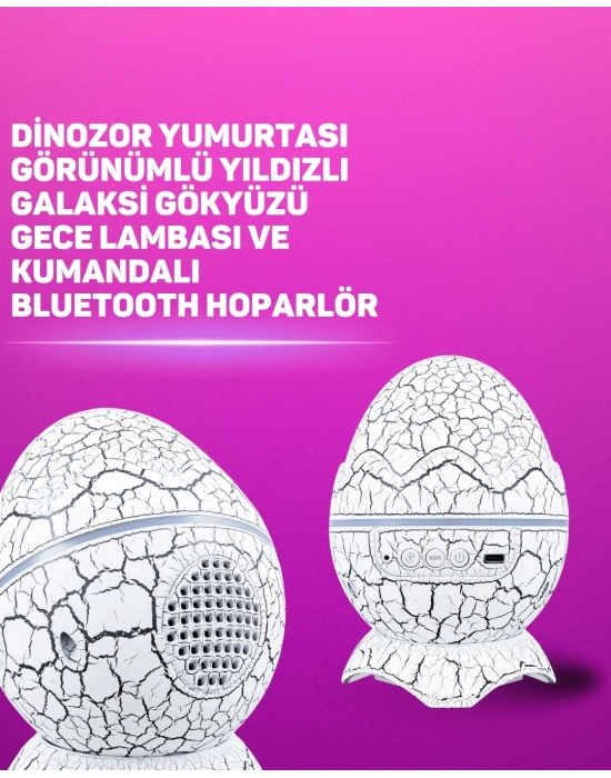 ® Bluetooth Hoparlör Özellikli 7 Renkli Gece Aydınlatması