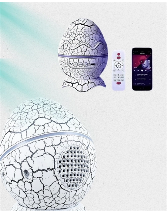 ® Bluetooth Hoparlör Özellikli 7 Renkli Gece Aydınlatması