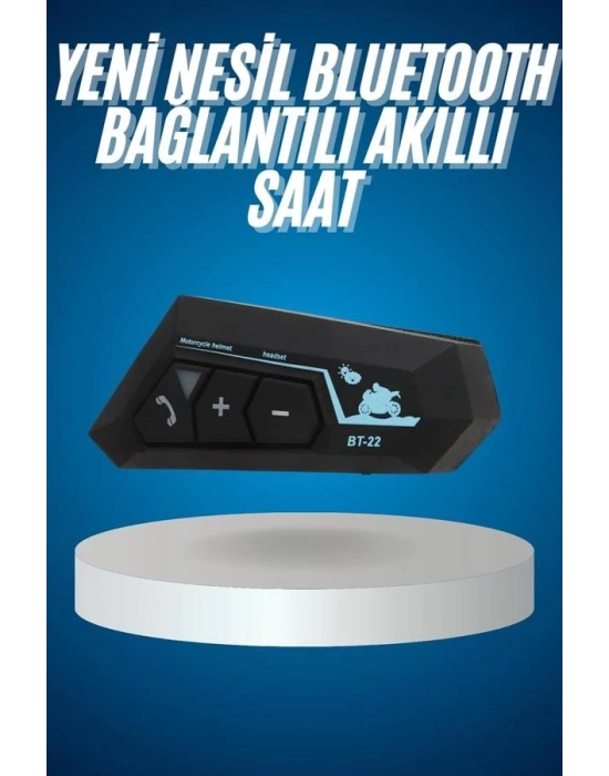 Bluetooth Kask Kulaklığı Intercom 5.0 Bluetooth Android ve İOS Uyumlu