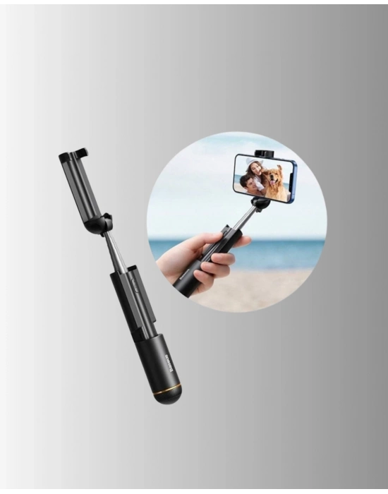 ® Bluetooth Selfie Çubuğu – Uzaktan Kumandalı