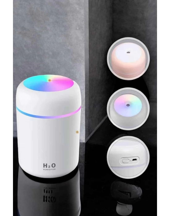 ® Buharlı Hava Nemlendirici Aromaterapi Renk Değiştirilebilir