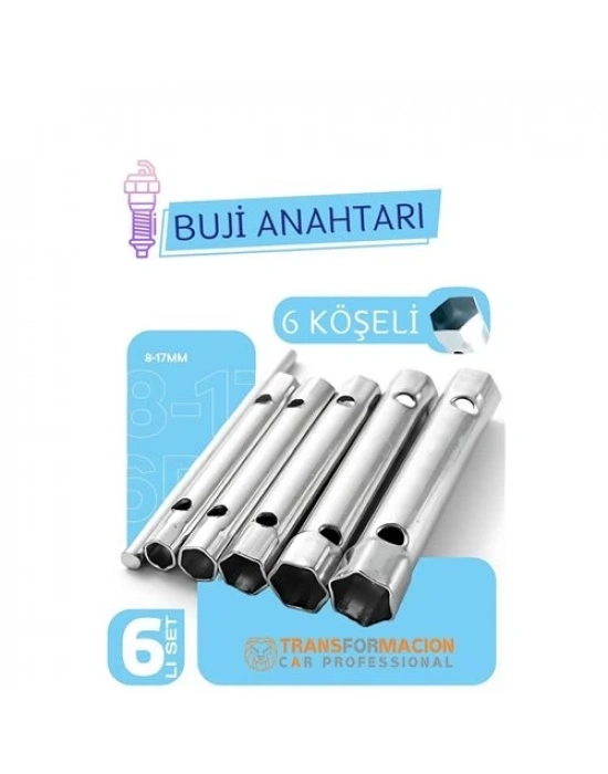 ® Buji Sökme Takma Anahtarı - Torklu 5 Ebat Buji Anahtarı