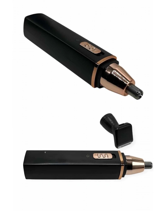 ® Burun Kulak Kıl Tüy Temizleme Ve Tıraş Makinesi Mini Paslanmaz Çelik