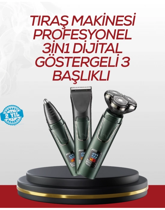 ® Burun, Sakal ve Saç İçin Erkek Tıraş Cihazı