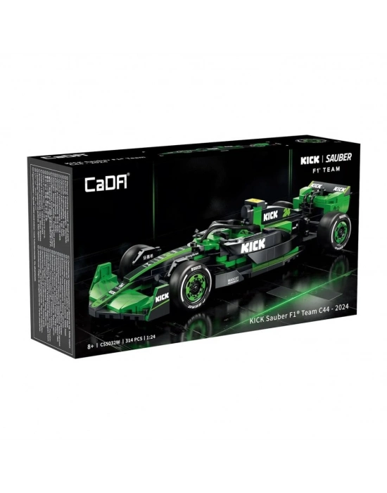 C55032W CADA SAUBER F1 FORMULA ARACI 314 PARÇA BLOCK OYUNCAK