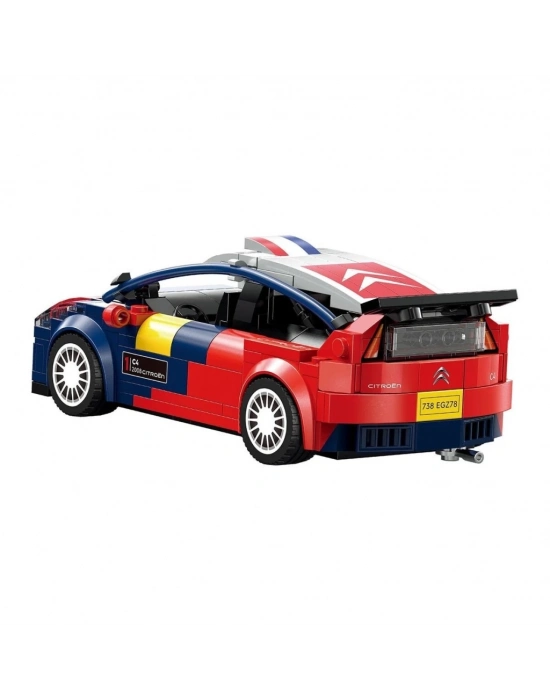 C5503W CADA CİTROEN C4 WRC 296 PARÇA BLOCK OYUNCAK
