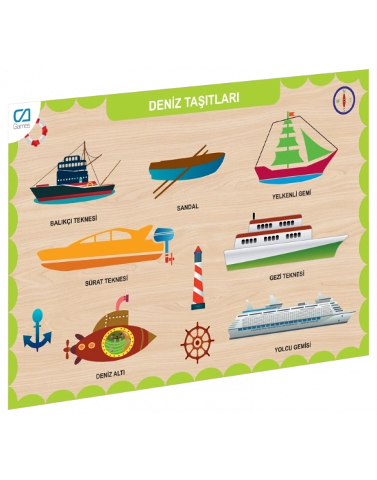 ® CAAHS-3201 AHŞAP DENİZ TAŞITLARI BUL-TAK