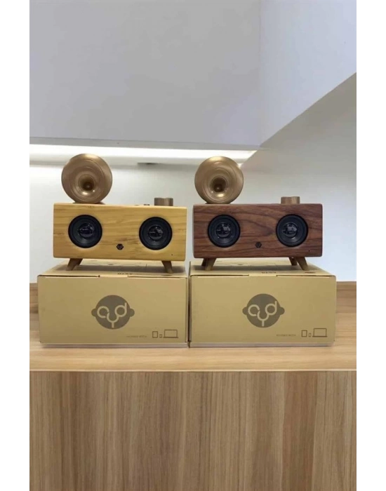 ® Çalar Radyo Müzik Kutusu Nostaljik Hoparlör Speaker