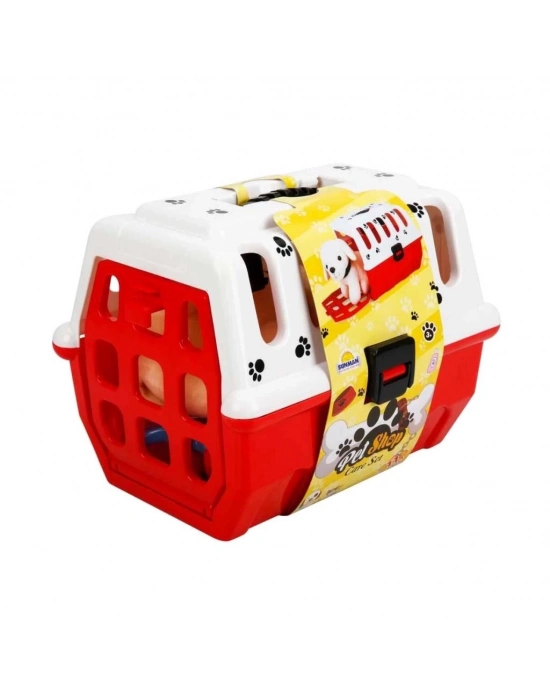 ® Çantalı Peluş Köpek Kuaför Seti