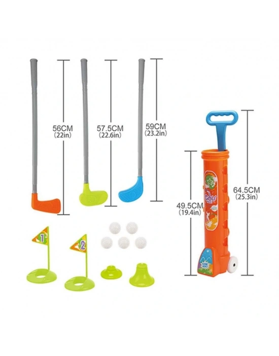 ® Çekçek Arabalı Golf Seti