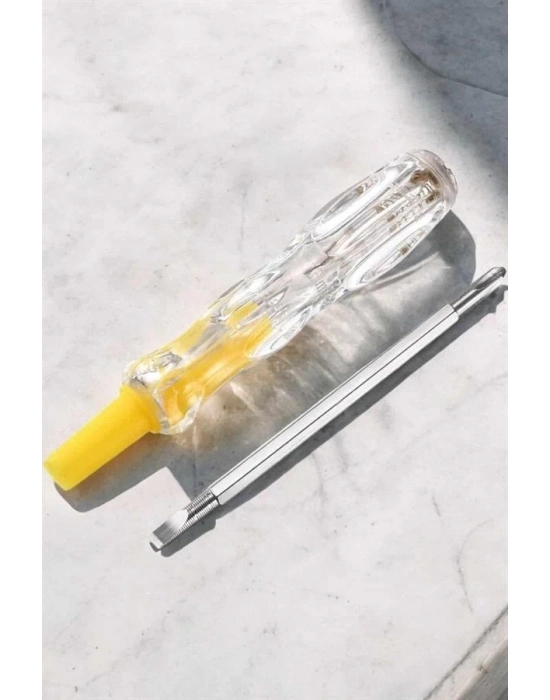 ® Çift Taraflı Elektrik Kontrol Kalemi Şeffaf Tornavida