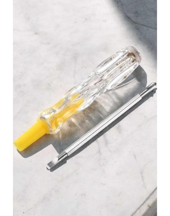 ® Çift Taraflı Elektrik Kontrol Kalemi Şeffaf Tornavida